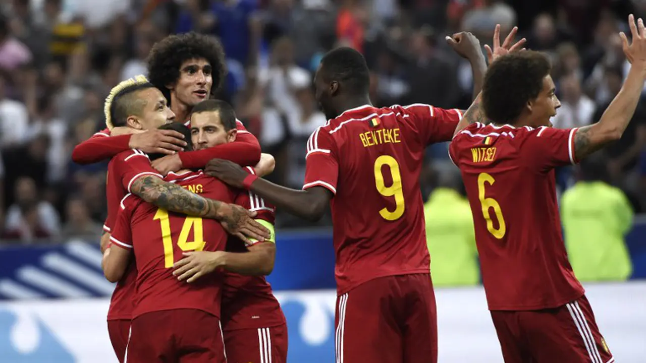 Prancis vs Belgia (AFP)