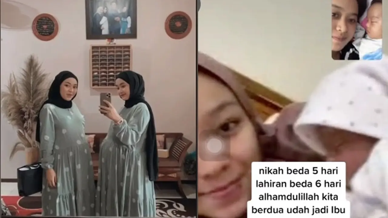 Menikah Sampai Hamil Bareng, Kebersamaan Dua Sahabat Ini Bikin Gemas