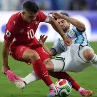 Argentina vs Swiss: 10 Pemain Swiss Buat La Albiceleste Merana!