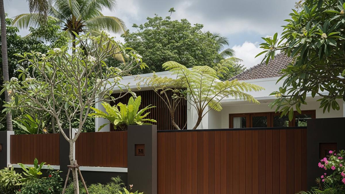 7 Jenis Pagar Rumah yang Bisa Mengurangi Panas dan Debu dari Jalan