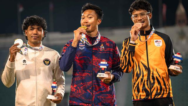 Medali Perak, Hasil Maksimal Lalu Muhammad Zohri di SEA Games 2025 Thailand