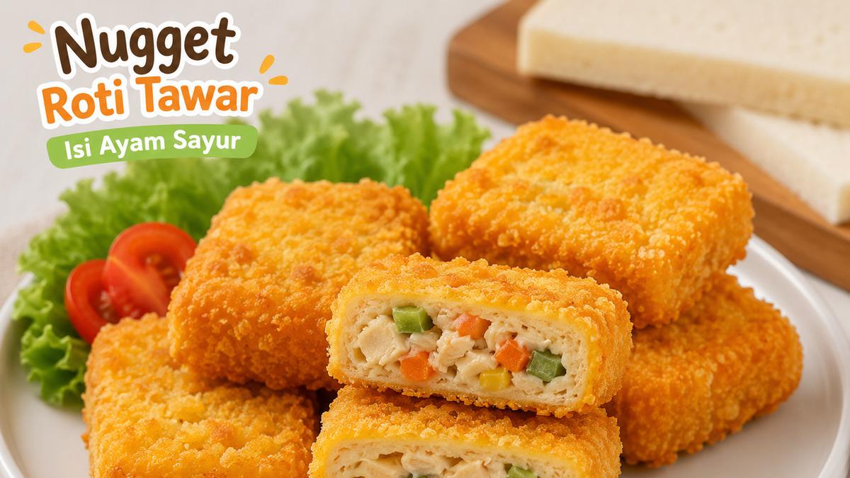 Resep Nugget Roti Tawar Isi Ayam Sayur, Sehat dan Mudah Dibuat di Rumah