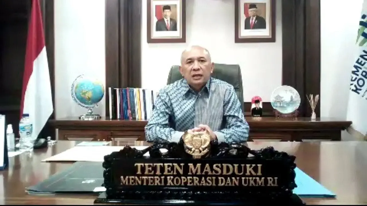 Menteri Koperasi dan UKM Teten Masduki