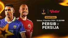 Jadwal Persib vs Persija di Vidio. (doc. vidio)