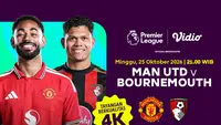 Manchester United vs Bournemouth di Vidio. (doc vidio)