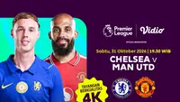 Chelsea vs Manchester United: Duel Kebangkitan di Liga Inggris 2026/27 dengan 4K Hanya di Vidio