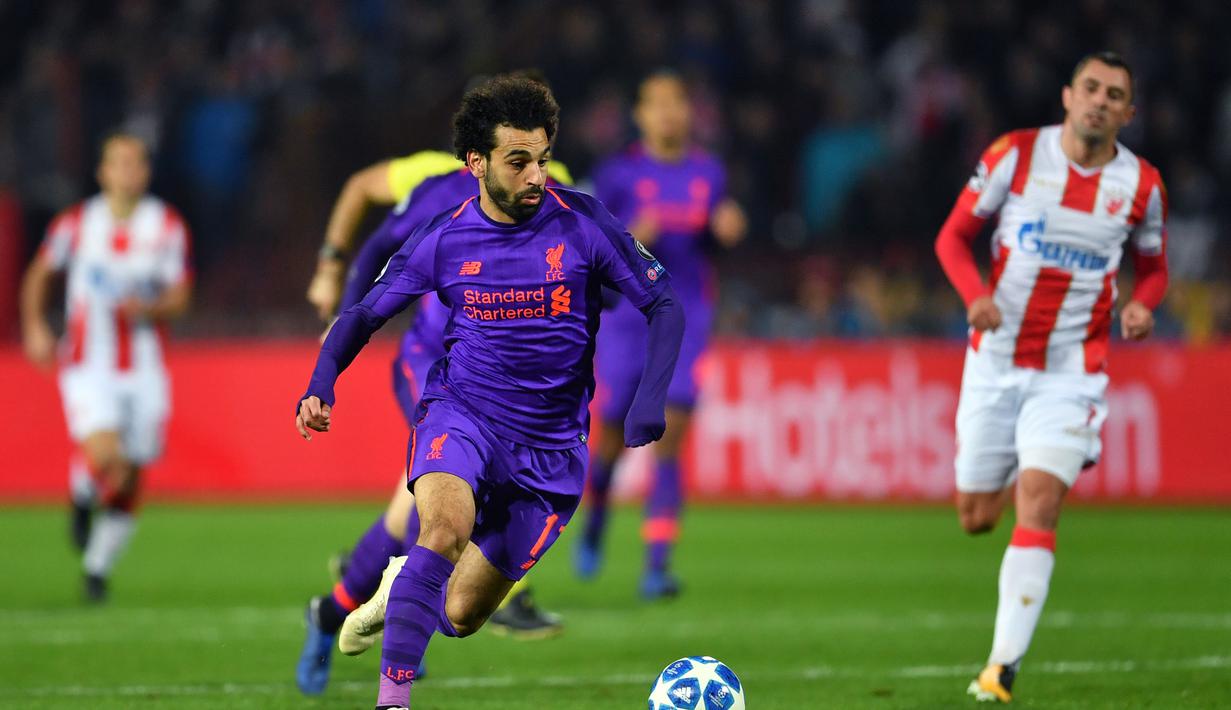 6. Mohamed Salah (Liverpool) - 6 gol dan 3 assist (AFP/Andrej Isakovic)