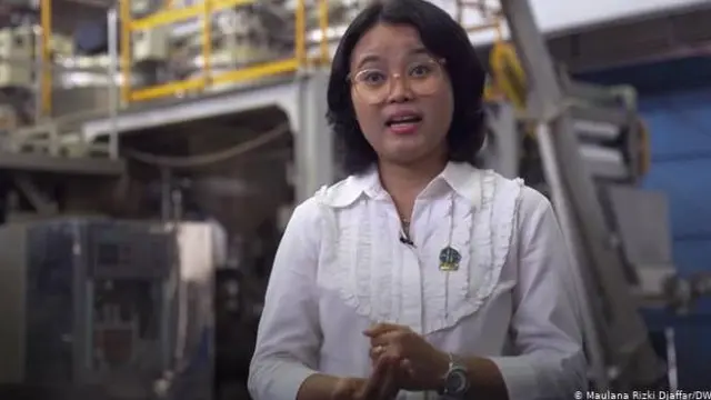 Peneliti muda LIPI, Amanda Septevani. Dok: Maulana Rizki Djaffar/DW