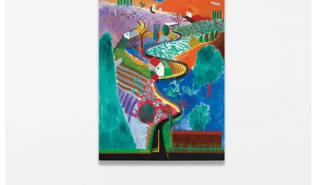 David Hockney, Nichols Canyon (1980)