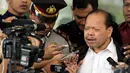 Sutan yang satu partai dengan Jero itu mengatakan belum tahu persoalan yang akan ditanyakan tim penyidik KPK kepadanya,  Jakarta, Rabu (17/9/2014) (Liputan6.com/Faisal R Syam)