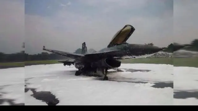 Indonesia memutuskan menerima hibah 24 pesawat F-16 dari Amerika Serikat. Secara bertahap, pesawat mulai diterima pada 2014. Salah satu dari pesawat itu terbakar di Lanud Halim Perdana Kusumah, Kamis (16/4/2015) pagi.