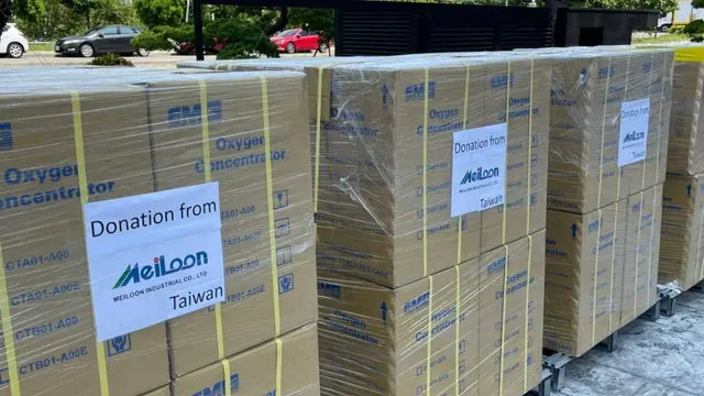 PT Meiloon Industrial sumbang concentrator oksigen kepada Indonesia