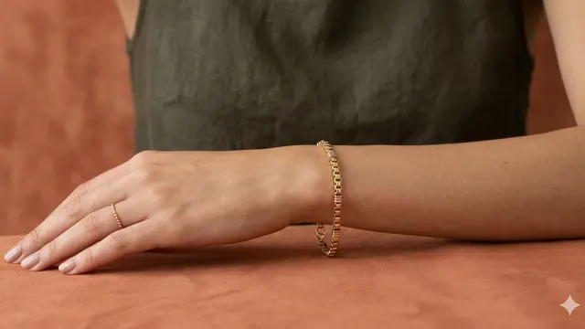 Model Gelang Emas Box Chain Terbaru 2026. Gemini