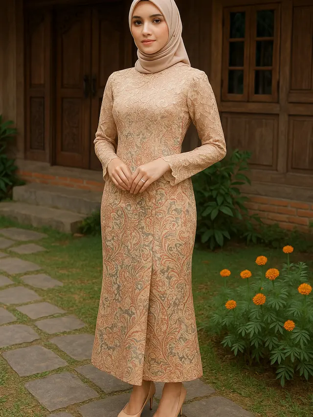 Model Batik Modern untuk Kondangan di Kampung