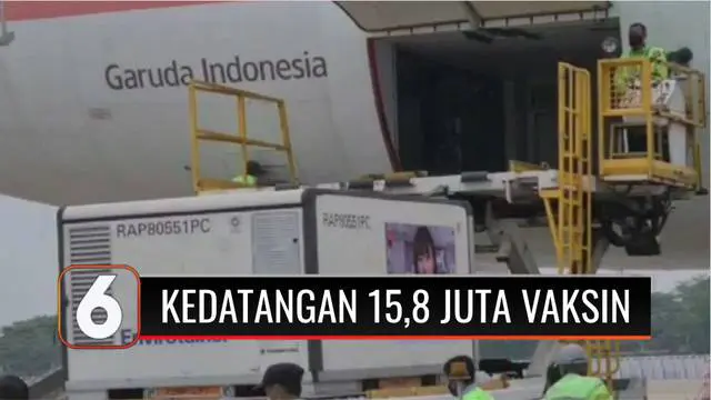 Pemerintah Indonesia kembali kedatangan 15,2 juta dosis vaksin Astrazeneca dan Sinovac di Bandara Soekarno Hatta pada Senin (30/8) siang. Hal ini merupakan upaya pemerintah dalam mempercepat dan memperluas program vaksinasi.