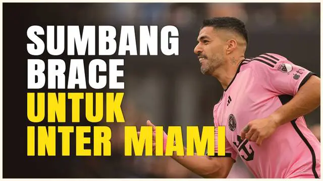 Berita Video, highlights pertandingan Inter Miami Vs Chicago Fire pada Minggu (1/9/2024)