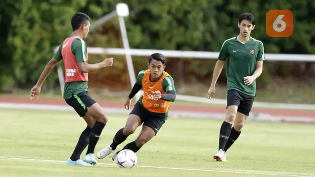 Latihan Timnas Indonesia