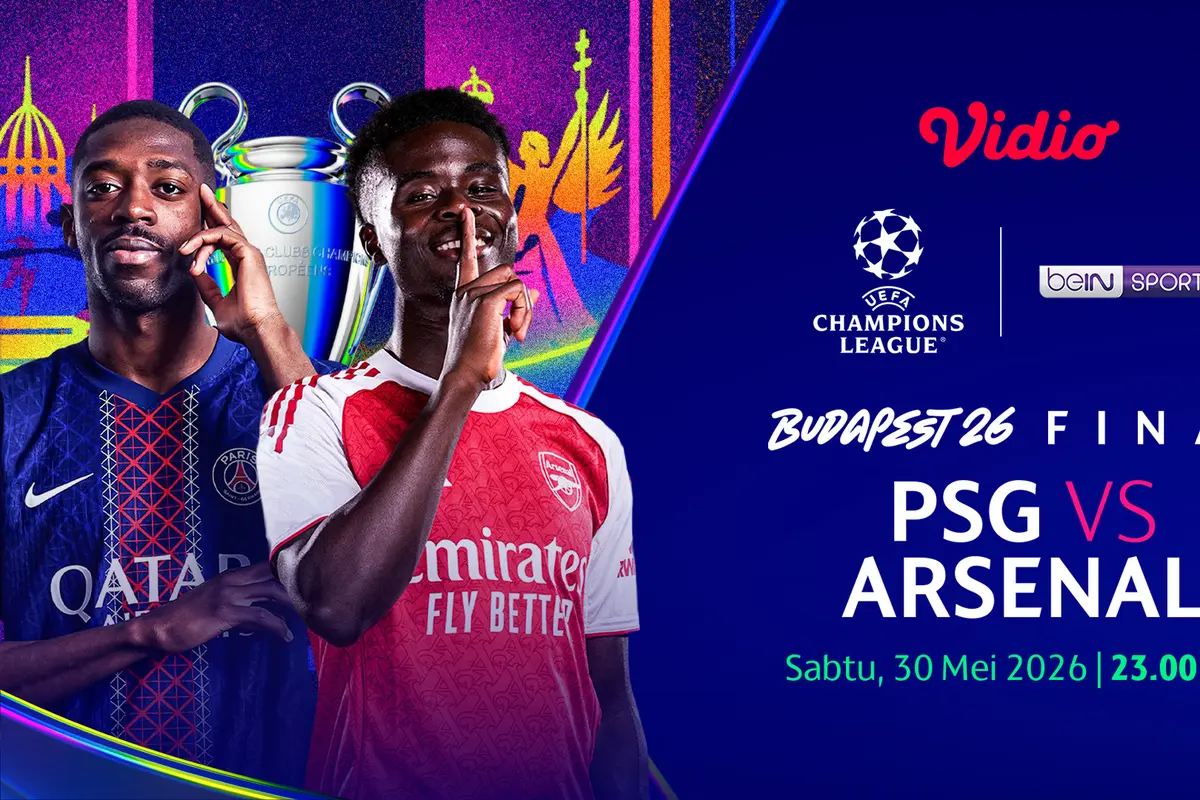 Liga Champions 2025/26 Final: PSG vs Arsenal
