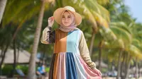 9 Model Gamis A-line dari Rayon untuk Liburan, Pilihan Tepat Tampil Nyaman