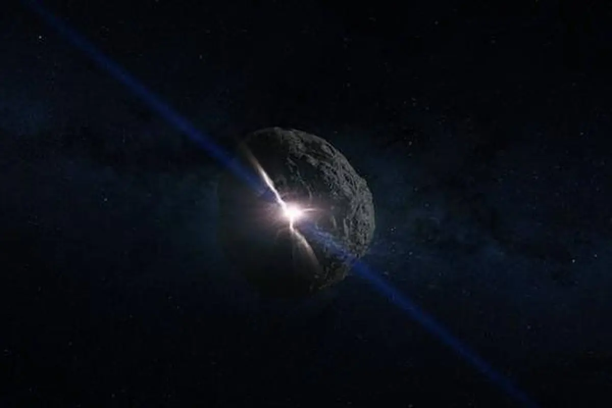 Ilustrasi asteroid Bennu