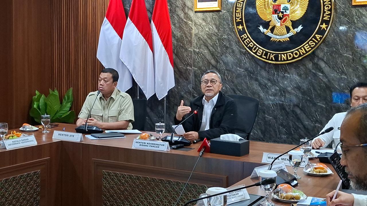 Menko Zulkifli Hasan Bawa Kabar Baik, Lahan Sawah Petani Tak Bakal Kena Gusur