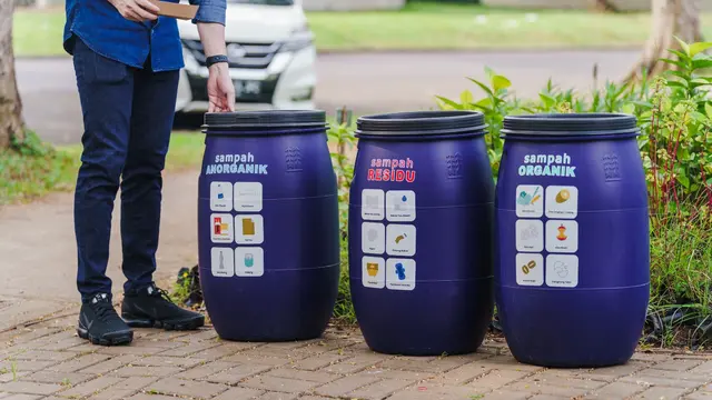 PT Lippo Karawaci Tbk berhasil mengalihkan 3.200 ton sampah di seluruh unit bisnisnya. ((Dok LPKR)