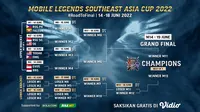 Link Live Streaming MSC Mobile Legends 2022 di Vidio 14-18 Juni : Ada RRQ Hoshi