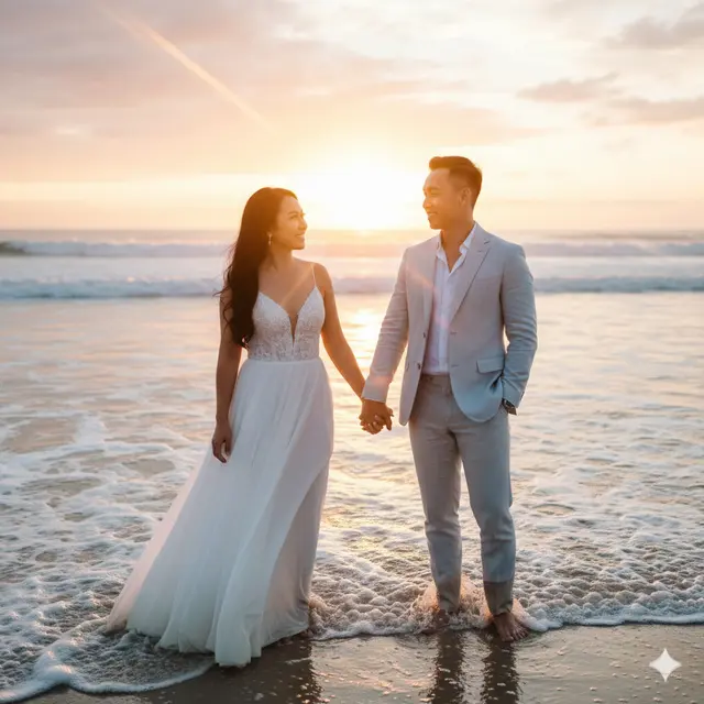 Cara Bikin Foto Prewedding Pakai Gemini AI/Ilustrasi Gemini AI