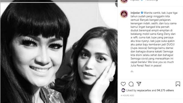 Jessica Iskandar (Foto: Instagram/@inijedar)