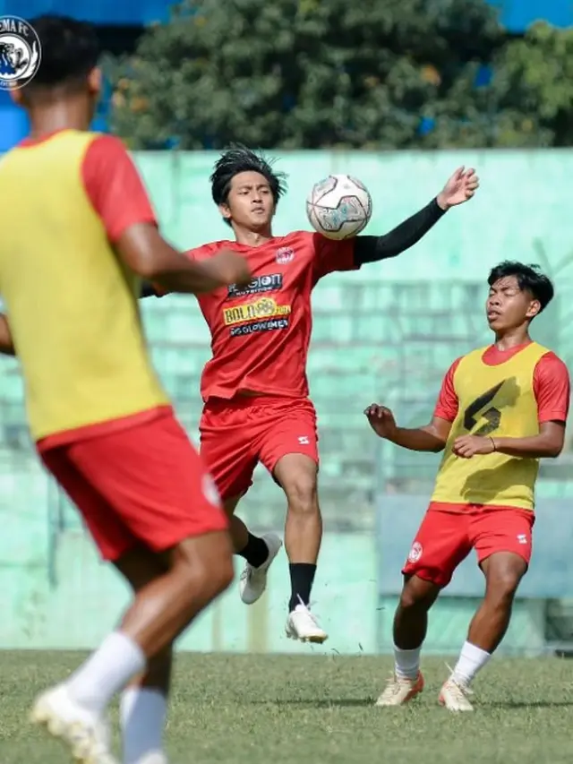 7 Momen Latihan Arema FC Jelang Laga Uji Coba Lawan PSIS Semarang
