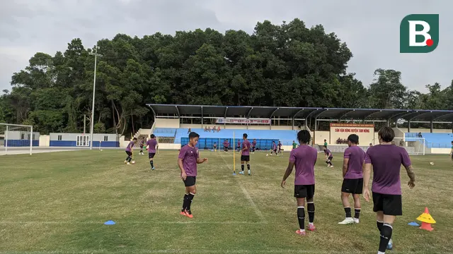 Latihan Timnas Indonesia U-23
