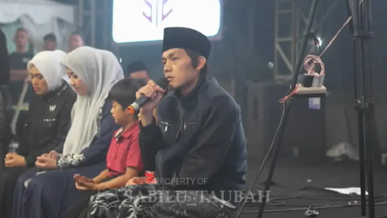 Gus Iqdam beberkan sumber dana Harlah Sabilu Taubah (SS: YT Gus Iqdam Official)