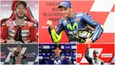 Kegagalan Fabio Quartararo di MotoGP San Marino membuat posisi nya di puncak klasemen sementara MotoGP 2020 dikudeta Andrea Dovizioso. Berikut daftar klasemen sementara MotoGP 2020.