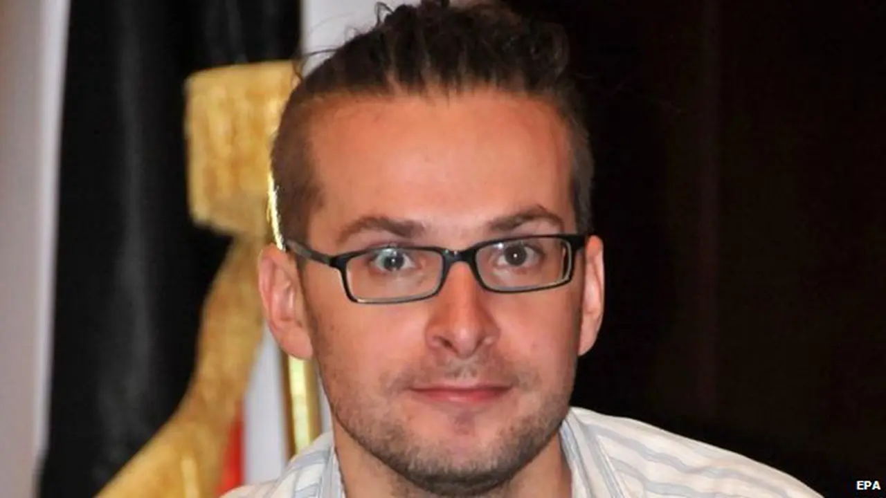 warga AS kelahiran Inggris, Luke Somers, yang disandera Al Qaeda. (BBC)