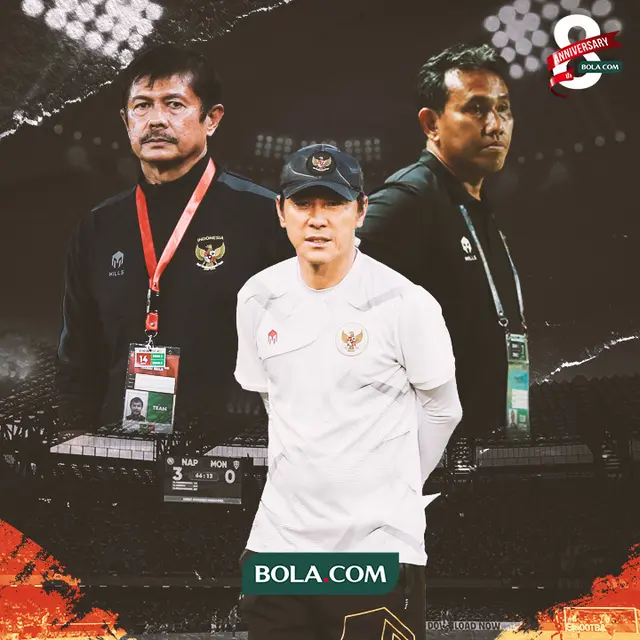 Ilustrasi - Shin Tae-yong, Bima Sakti dan Indra Sjafri