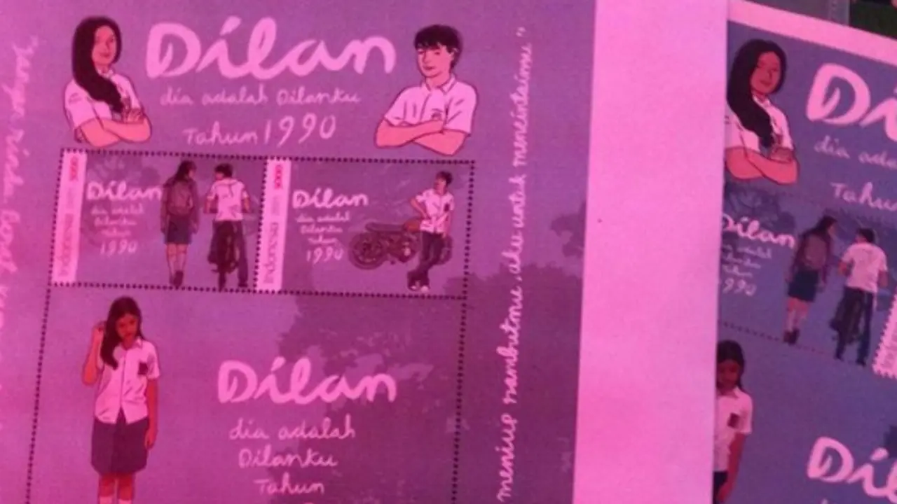 Dilan Bakal Muncul di Perangko, Seperti Apa Penampakannya?
