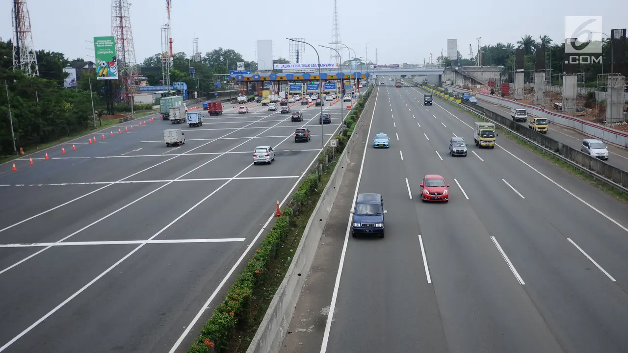 Ilustrasi jalan tol