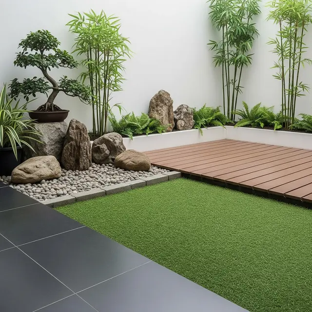 Model Teras Rumah Ala Jepang Minimalis dengan Sentuhan Hijau yang Bebas dari Ular