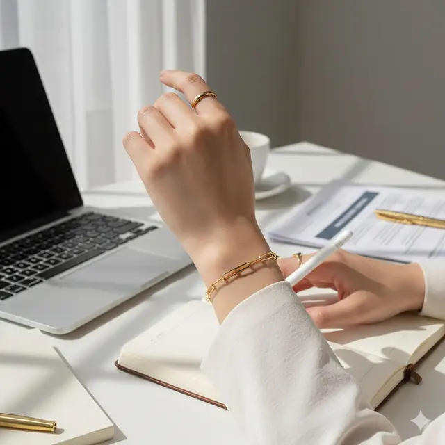 Model Gelang Emas 2 Gram 16K Rantai Tipis Minimalis