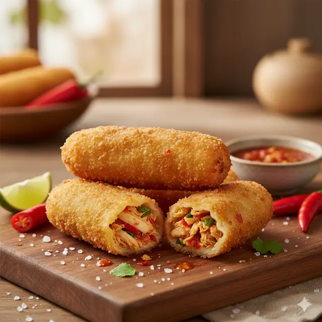 Resep risol isi kekinian (Foto: Gemini AI)