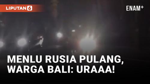 VIDEO: Teriakan "Ura" Iringi Kepulangan Menlu Sergey Lavrov ke Rusia