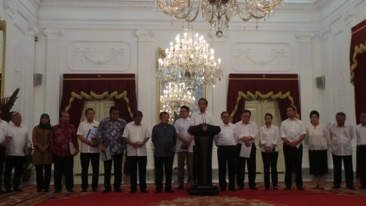Pengumuman kenaikan Harga BBM Subsidi di Istana