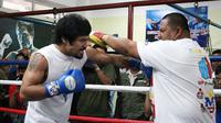 Manny Pacquiao (JOSEPH AGCAOILI / AFP)