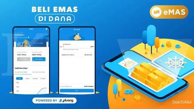 Beli Emas di DANA.