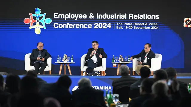 Forum Human Capital Indonesia (FHCI) menyelenggarakan acara bertajuk Employee & Industrial Relations Conference (EIRC) 2024, yang berlangsung dari tanggal 19-20 September 2024 di The Patra Resort & Villas, Bali. (Dok Pertamina)