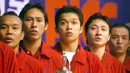 Indonesia patut berbangga karena trofi yang telah lama dirindukan akhirnya kembali pulang kepelukan. Jonatan Christie dan kawan-kawan menjuarai Thomas Cup 2020. (AFP/Goh Chai Hin)