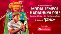 Nonton Bola Sambil Main Fantasy Team di Vidio, Menangkan Hadiah Menariknya. (Sumber : dok. vidio.com)