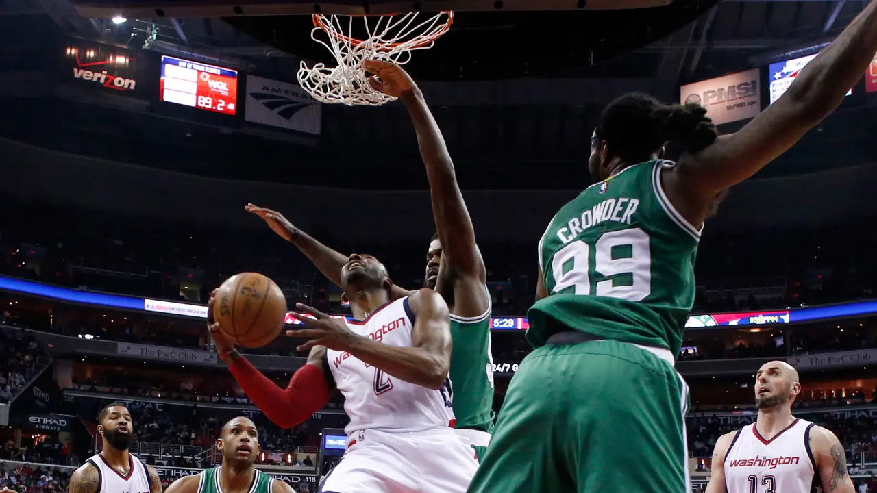 NBA-Boston Celtics -Washington Wizards-John Wall