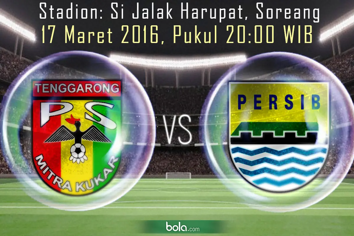 Mitra Kukar vs Persib Bandung (Bola.com/Samsul Hadi)