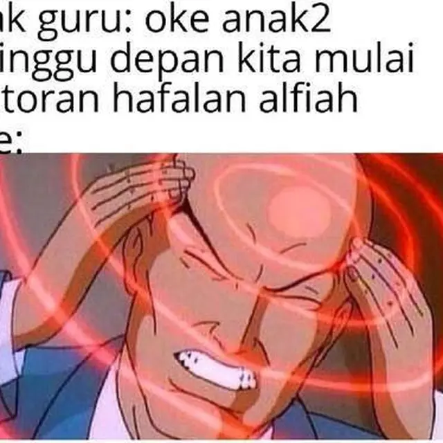 7 Meme Tugas Hafalan dari Sekolah Ini Bikin Murid Pusing